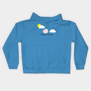 When Pigs Fly Kids Hoodie